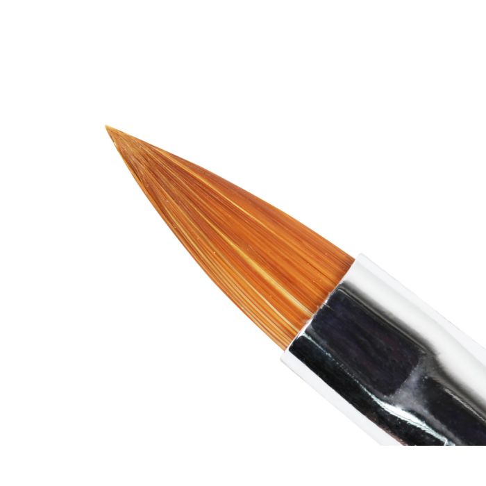 gelpinsel 4 holz katzenzunge Pennello per gel Emmi-Nail misura 4, lingua di gatto - immagine 2