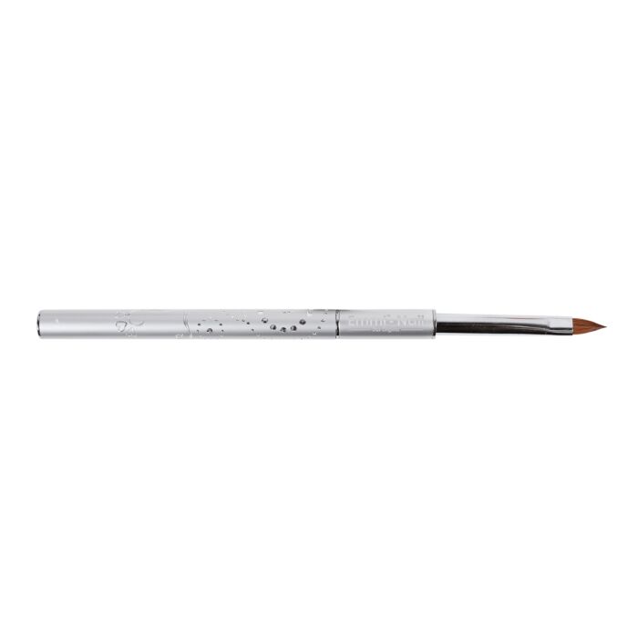 nailart pinsel gr6 silber 1 Dimensioni del pennello per gel per unghie Emmi. 6 argento - immagine 2