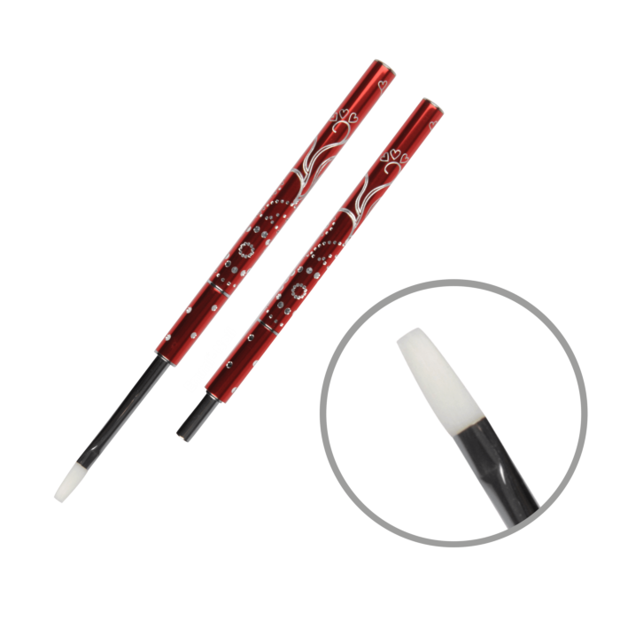 strasspinsel rot gerade gr4 Pennello per strass rosso misura. 4, dritto