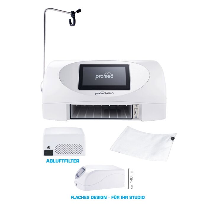 the file 4040 ansichten Fresa Promed con aspirazione polveri 4040-SX - 40.000 giri/min. - immagine 5