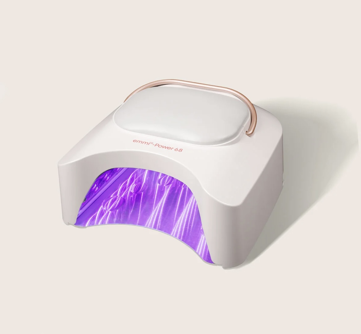 IMG 9583 EMMI POWER 68 UV/LED LAMPADA PER UNGHIE BIANCA *A BATTERIA*