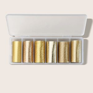 IMG 9867 PELLICOLA DI TRASFERIMENTO "GOLDEN GLAM" 6 ROTOLI